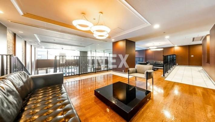 横浜市中区山下町の賃貸マンションのロビー