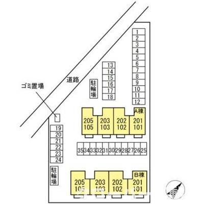 【区画図】 | アトレ木徳 Ｂ棟