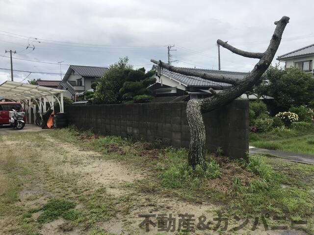 伊予郡松前町大字上高柳の売地の外観|外はこのようになっています