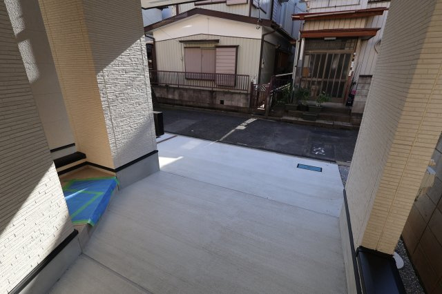 【駐車場】 | 南区大谷場２丁目4-2(1号棟)新築一戸建て | 撮影日 2025年10月23日 13:50 晴れ