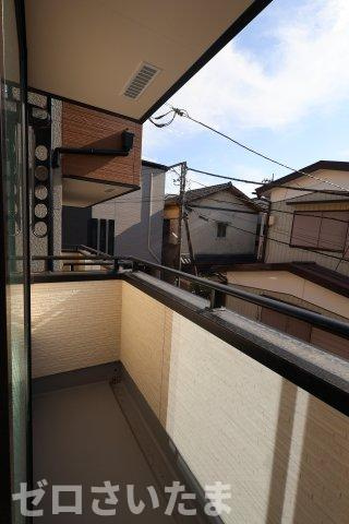 南区大谷場２丁目4-2(1号棟)新築一戸建てのバルコニー|撮影日 2025年10月23日 13:50 晴れ