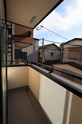 【バルコニー】 | 南区大谷場２丁目4-2(1号棟)新築一戸建て | 撮影日 2025年10月23日 13:50 晴れ