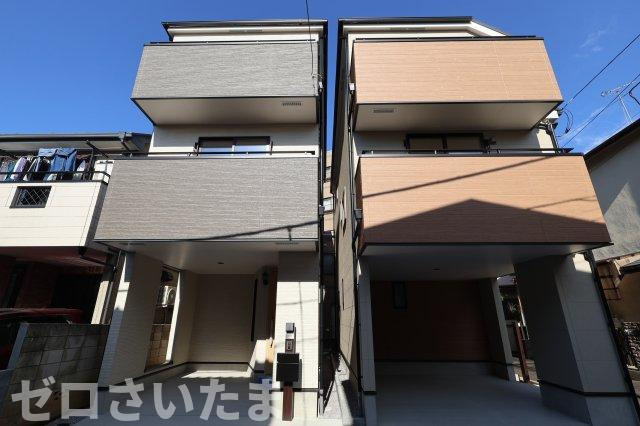 南区大谷場２丁目4-2(1号棟)新築一戸建ての外観|撮影日 2025年10月23日 13:50 晴れ