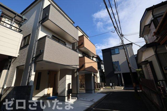 南区大谷場２丁目4-2(1号棟)新築一戸建ての外観|撮影日 2025年10月23日 13:50 晴れ