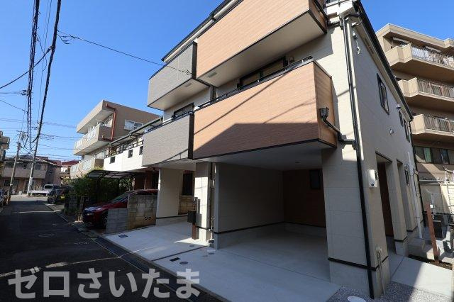 南区大谷場２丁目4-2(1号棟)新築一戸建ての外観|撮影日 2025年10月23日 13:50 晴れ