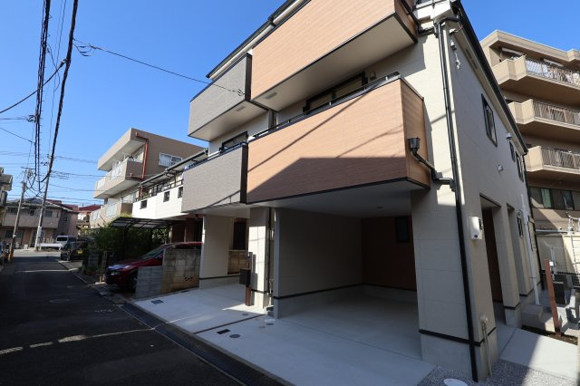 【外観】 | 南区大谷場２丁目4-2(1号棟)新築一戸建て | 撮影日 2025年10月23日 13:50 晴れ