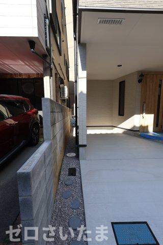 南区大谷場２丁目4-2(1号棟)新築一戸建ての外観|撮影日 2025年10月23日 13:50 晴れ