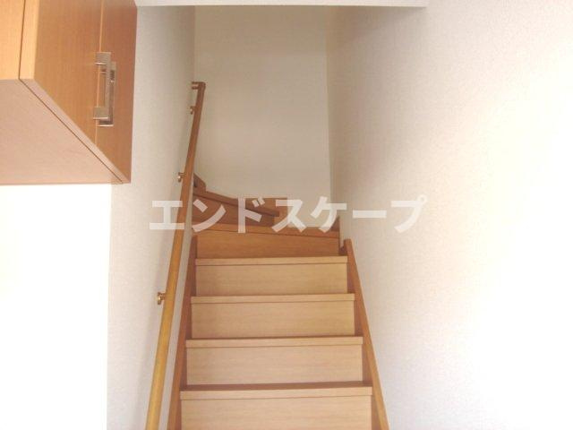 ミルキーハウスの内装|階段
高崎、前橋のお部屋探しはエンドスケープまで！お客様の理想お聞かせ下さい♪