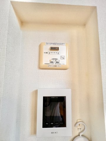 葛飾区東新小岩5丁目中古住宅のセキュリティ|モニター付きインターホン