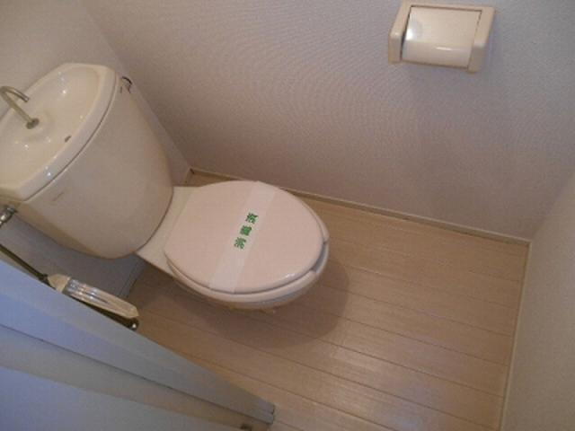 ヴィラ・サンポートのトイレ