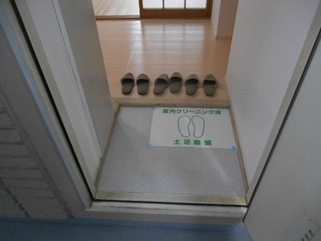 ヴィラ・サンポートの玄関