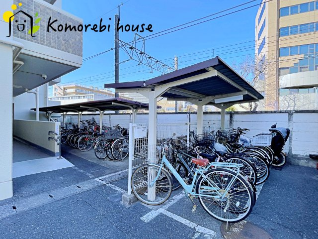 コスモ大宮日進の駐輪場|26.1.31撮影済み