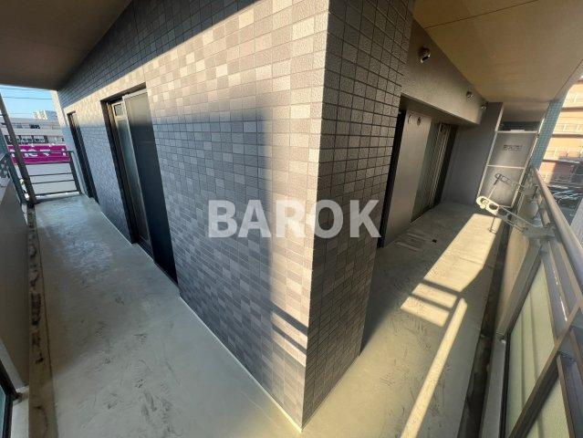 ツインリバーマーレのバルコニー