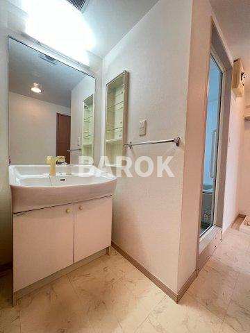 ツインリバーマーレの洗面所