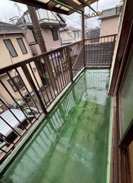 香里園山之手町戸建のバルコニー