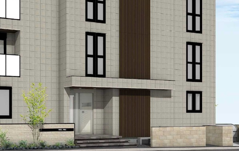 （仮称)）小山4丁目メゾンのエントランス