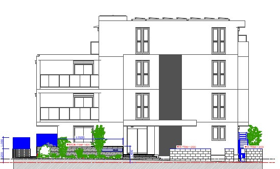 （仮称)）小山4丁目メゾンの外観パース