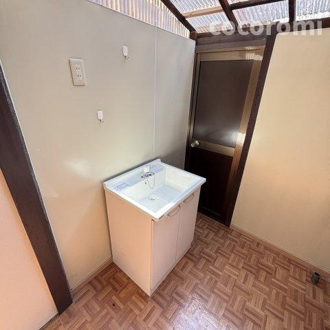 黒原新町テラスの洗面所