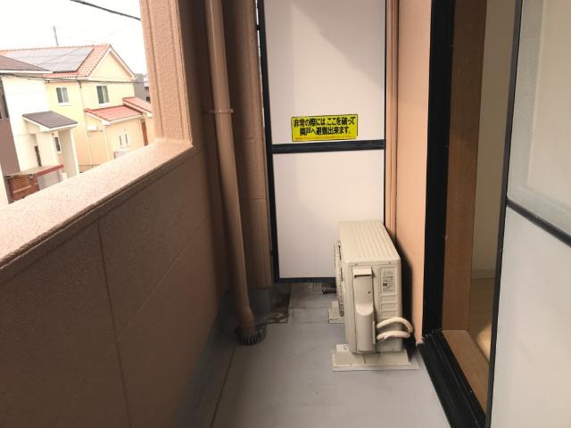 サンヒルズマキノのバルコニー|ベランダ（イメージ）