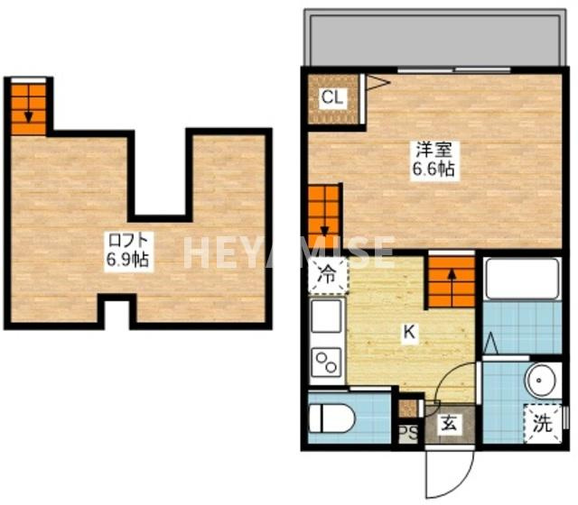 ヴィオラ青葉台の間取り