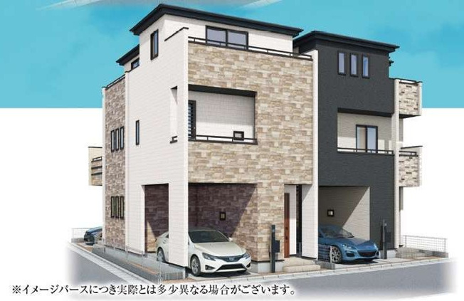 【外観パース】 | 北区盆栽町535番