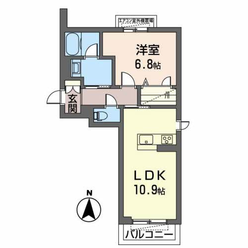 エスポワール木梨の間取り