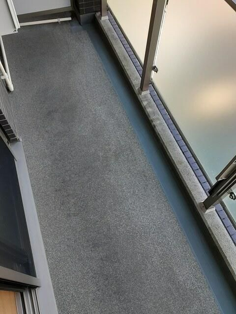 笹山ハイツのバルコニー