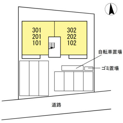 【区画図】 | グッディⅡ