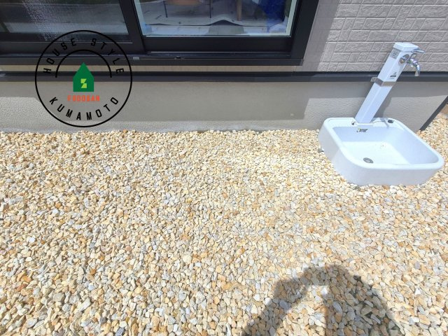 熊本市東区山ノ内3丁目第1-2棟(1号棟)のバルコニー|将来的にウッドデッキなど施工して、素敵なバルコニースペースを活用できます。