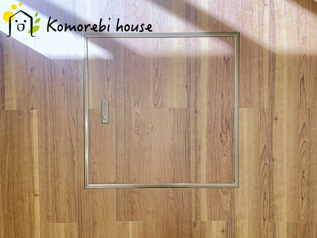 上尾市中妻5丁目　中古一戸建ての内装|床下収納です