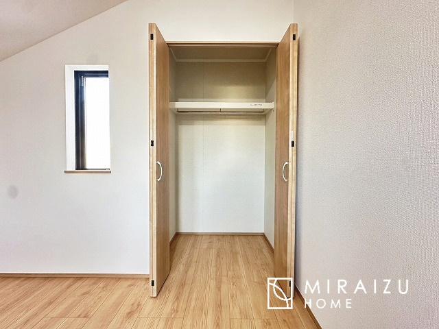 【収納】 | 建物完成につき、実際のお部屋をごゆっくりご見学いただけます。お休みの日にご家族で見学はいかがでしょう。