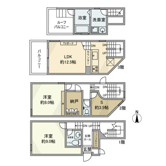 【間取り】 | 下目黒戸建