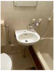 【洗面所】 | ニューハトリコーポＩＩＩ