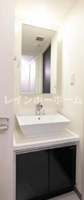 パークフラッツ松戸の洗面所|※別部屋参考写真。