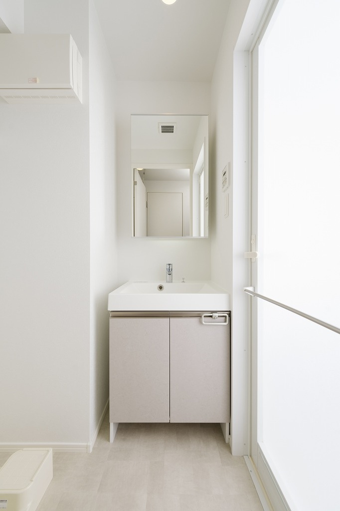 エンクレスト博多駅南FITの洗面所|使いやすい洗面所です