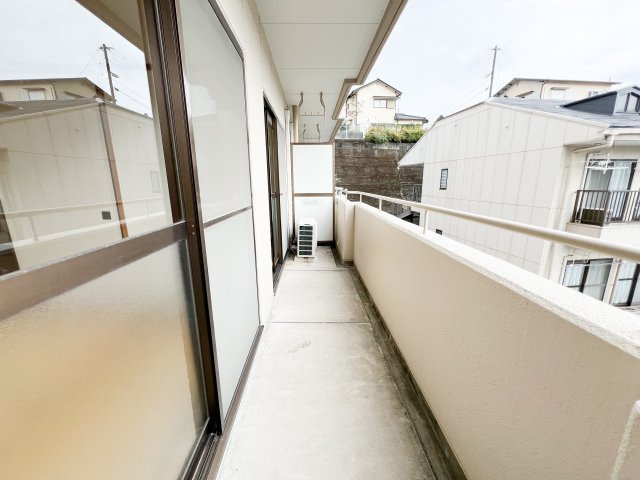 ボーヴィラージュ和田Ⅱのバルコニー