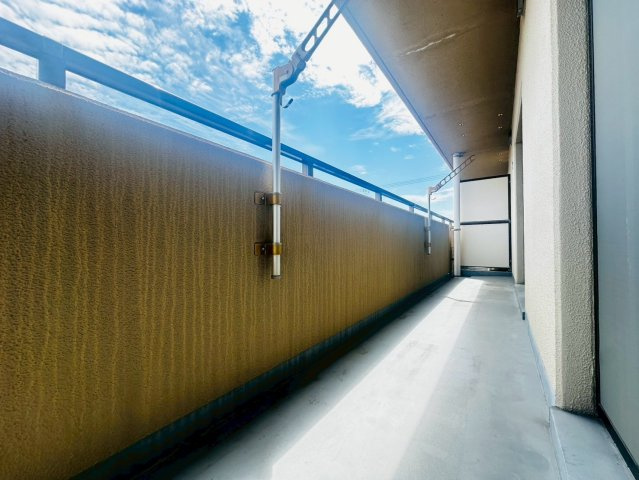 ハァートメゾン明宝のバルコニー