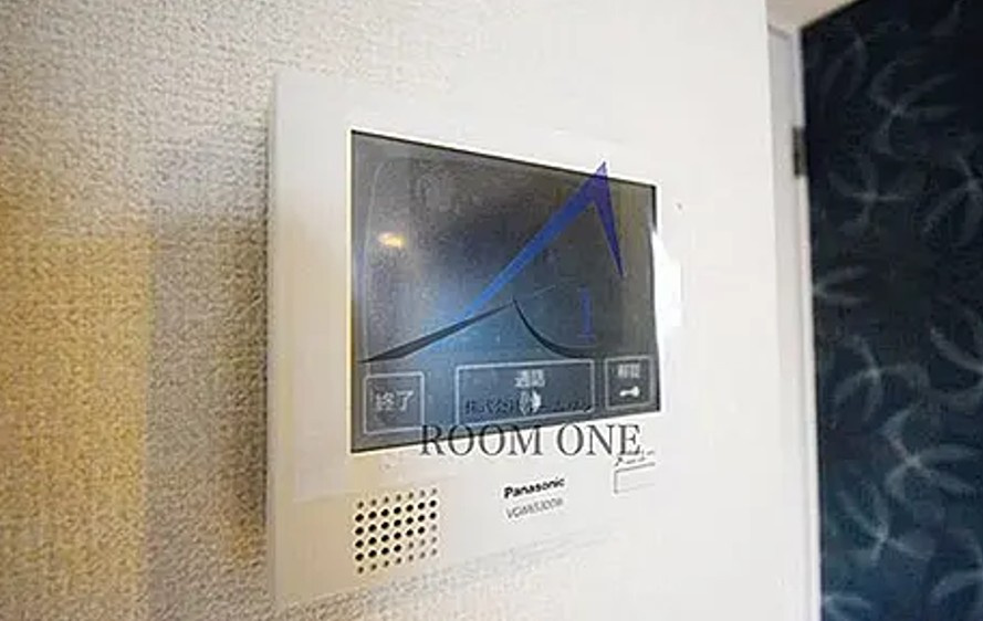 Ａ・Ｒ横浜のセキュリティ|モニター付きインターホンです。