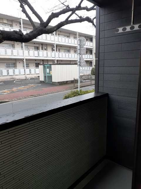 アンソレイユのバルコニー