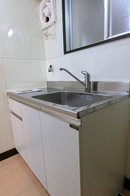 【キッチン】 | ボンボヤージュ高円寺 | 2口ガスコンロ設置可能