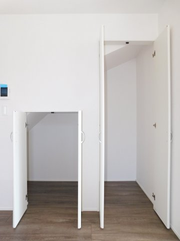 名古屋市西区見寄町の新築一戸建の収納|◇リビング収納◇　　掃除道具の収納や日用品のストックなどに便利です！