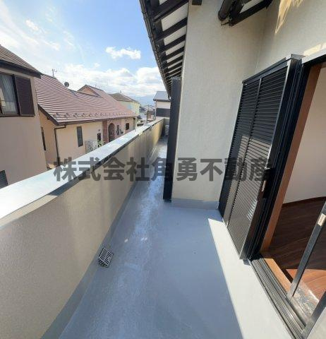 小田原市別堀　中古一戸建てのバルコニー|バルコニー