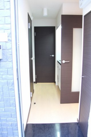 レオネクストヘリオス　ハウスの玄関