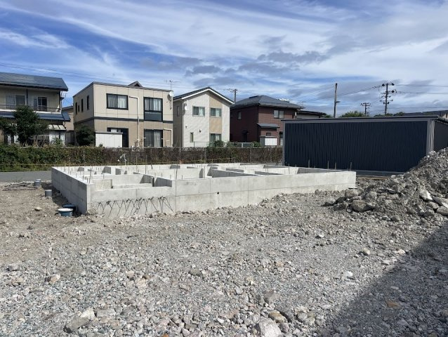 山形市西田第11【新築建売住宅】1号棟の外観|現在建築中！早期ご予約受付中！