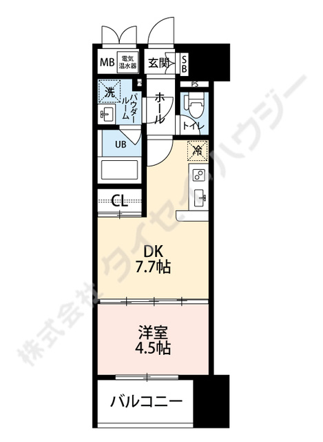 セントフィールド一番町の間取り