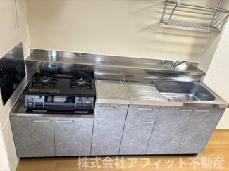 【キッチン】 | サンヴェール　Ａ棟 | 2口ガスコンロ