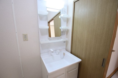 【洗面所】 | サンヴェール Ａ棟 | 洗髪洗面化粧台