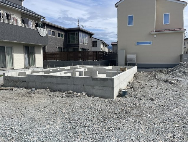 山形市西田第11【新築建売住宅】2号棟の外観|現在建築中！早期ご予約受付中！