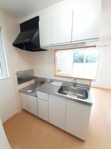 メゾン山中　Ｂのキッチン|お料理しやすいキッチンです