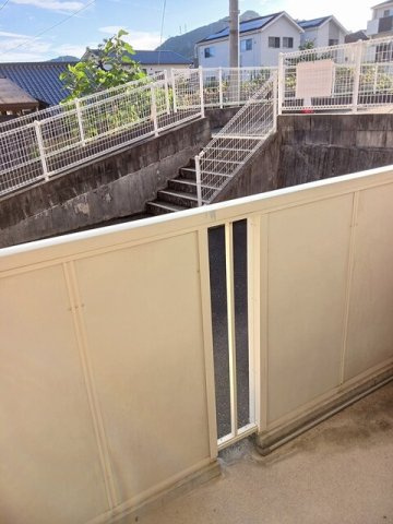 サンセールＴ．Ｏのバルコニー|陽当たり良好なバルコニーです